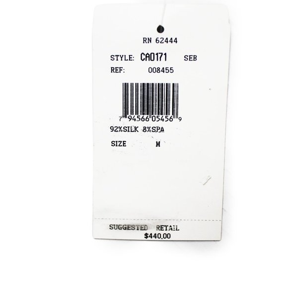 Nicole Miller Silk Embroidered Dress Teal Gold Sleeveless Bateau Neck Size S - Picture 7 of 8